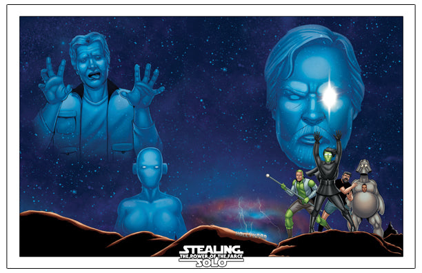 STEALING SOLO 2 SIGNED ART PRINT
